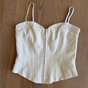 Tiger mist corset top